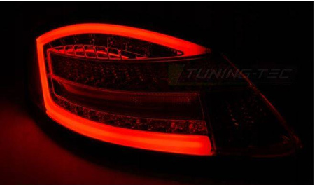 Porsche boxster 05-08 roșu fum roșu a condus lămpi