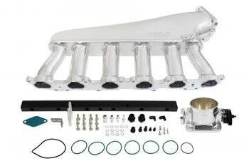 Colector de admisie Toyota Lexus 1FZ cu clapetă de accelerație și rampă de combustibil