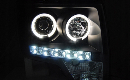 Inele de faruri Negru pentru Ford F150 Mk12 08-14