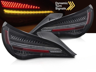 Lumini spate Mercedes CLA C117 13-19 OLED negru