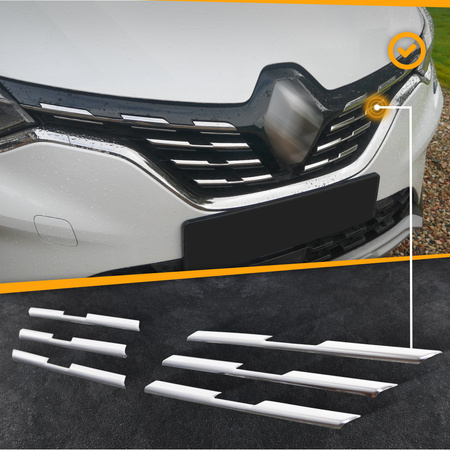 Benzile grila fata Renault Captur 2019+ grill