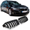 GRILĂ DE RINICHI BMW F30 F31 11-18 NEGRU LUCIOS DUBLU