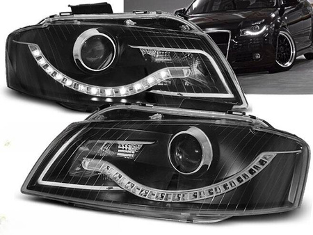 Faruri Audi A3 8P BLACK DAYLIGH BLACK DAYLIGH