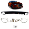 Difuzor pentru AUDI A7 4G 15-18 LOOK RS7 STANDARD