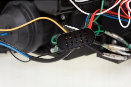 AUDI A6 C6 Faruri cu LED-uri cu tuburi negre AUDI A6 C6