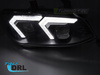 Faruri LED DRL pentru BMW E92 E93 LCI (2010-2013) - Înlocuire Xenon, negru