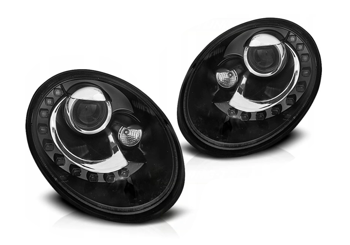 Faruri Vw New Beetle 06-12 Led negru