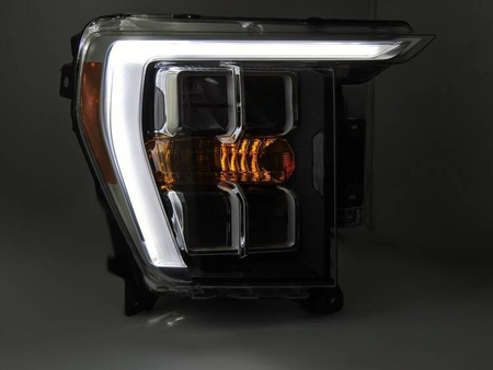 Faruri cu LED-uri negre pentru Ford F150 MK14 20-23