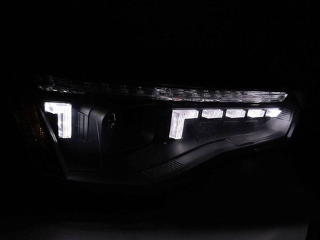 Faruri LED cu xenon negre pentru AUDI A5 11-16