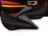 Lumini spate pentru Mercedes CLA C117 negru fum LED