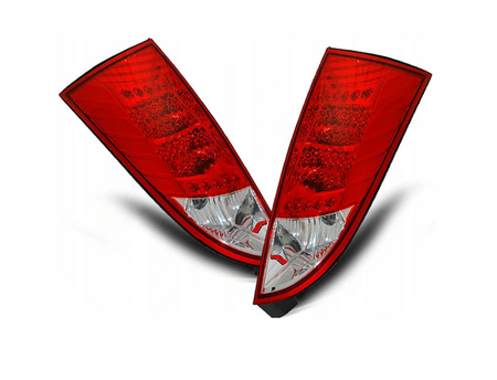 Ford Focus 98-04 Hatchback Chrome Led lămpi