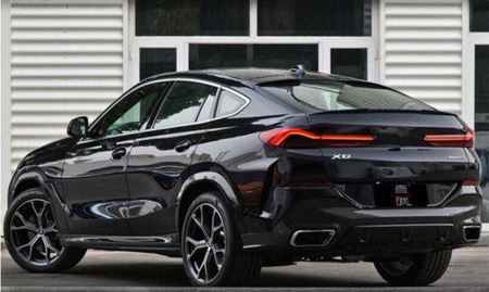 SPOILER BMW X6 G06 ABS TRUNCHI NEGRU MAT