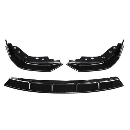 SPLITTER BMW G20 19- ABS NEGRU LUCIOS ÎN TREI PĂRȚI