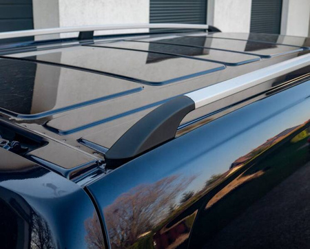 Portbagaj de acoperiș pentru CITROEN BERLINGO 2007-2018 SHORT | CROM