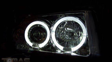 Faruri VW Passat B5 3B BLACK RINGI