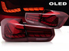 Lumini LED spate pentru BMW F30 11-18 OLED roșu