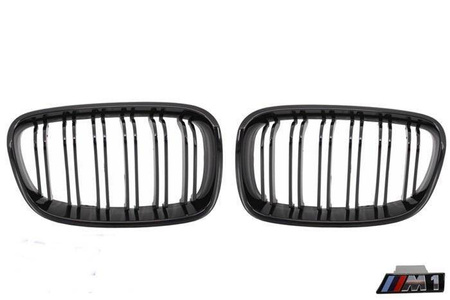 GRILĂ (RINICHI) BMW F20 11-15 NEGRU LUCIOS