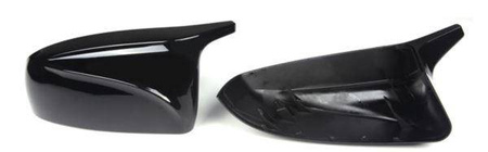 CAPACE OGLINZĂ BMW X5 E70 X6 E71 NEGRU LUCIOS