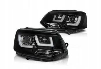 Faruri Faruri VW T5 T5 10-15 BLACK LED DR