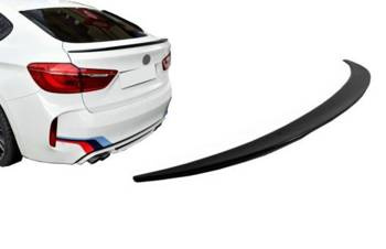 SPOILER PENTRU HAYON BMW X6 F16 15- ABS NEGRU LUCIOS