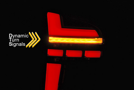 A CONDUS LUMINILE DIN SPATE BAR ROȘU ALB SEQ VW T6 15-19 OEM BULB