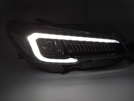 Faruri full LED negru pentru Subaru WRX