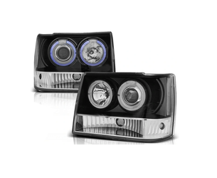 Lămpi Chrysler Jeep Grand Cherokee 93-98 Negru