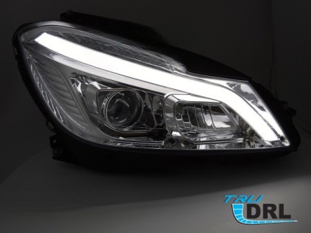 Faruri Faruri cu LED Mercedes C-Class W204 Indicator dinamic de direcție