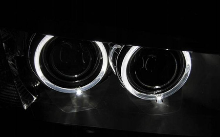 Lămpile față Bmw X3 F25 10-14 Black Led