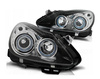 Faruri Opel Corsa D BLACK RINGI