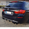 DIFUZOR BMW F10 F11 10-18 LOOK M5 NEGRU CARBON