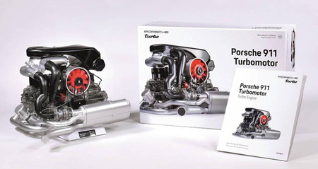Porsche 911 TURBOMOTOR - model de motor pentru asamblare
