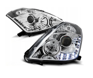 Lampi noi Nissan 350z 350z 03-05 Chrome Led Xenon