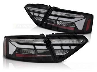 Lămpi LED BAR negre pentru AUDI A5 11-16 LIFT