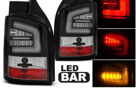 LED LUMINI SPATE VW T5 03-09 NEGRU A CONDUS BAR