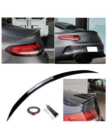 SPOILER PORTBAGAJ MERCEDES C205 A205 NEGRU LUCIOS