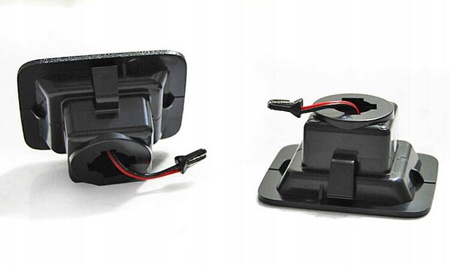 Placă de înmatriculare cu LED-uri de fum pentru Ford F150 XIII 15-20