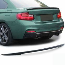 SPOILER PENTRU HAYON BMW F22 F23 F87 14-20 NEGRU LUCIOS