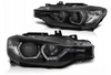 Lămpi Bmw F30 F31 11-15 Led negru Drl Xenon D1s