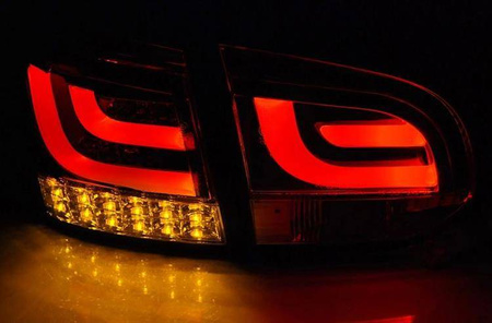 LED lumini spate Vw Golf 6 08-12 negru a condus bara neagră