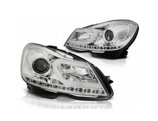 Faruri Mercedes W204 11-14 CHROME LED