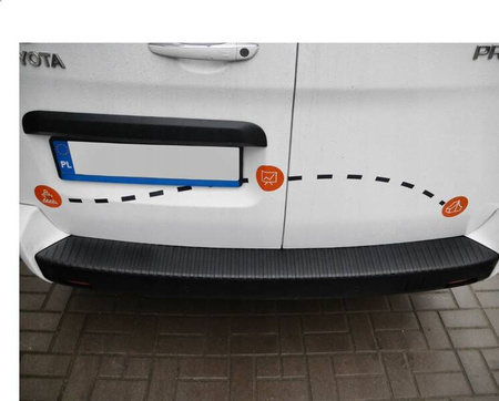 Peugeot Traveler LONG bara de protecție bara de protecție