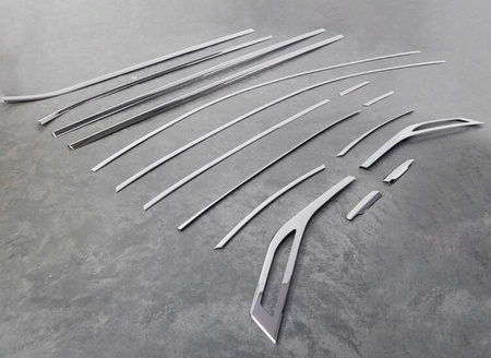 Benzi de geam din jurul geamurilor laterale pentru RENAULT CAPTUR