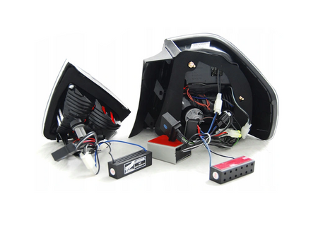 Lumini cu LED-uri noi Bmw E90 05-08 Red Smoke Led Bar