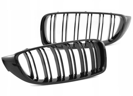 BMW F32 M4-STYLE grilă de rinichi neagră lucioasă BMW F32 M4-STYLE