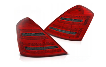 Mercedes W221 S-Class 05-09 Red Smoke Led Seq