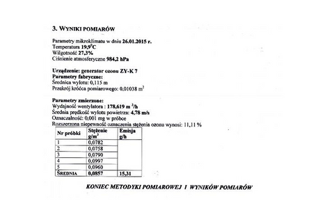 Compania generator de ozon DAWID 2