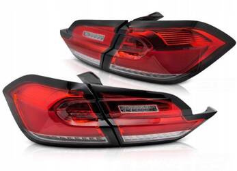 Lămpi LED RED WHITE pentru Ford Fiesta mk8 17-21 hb