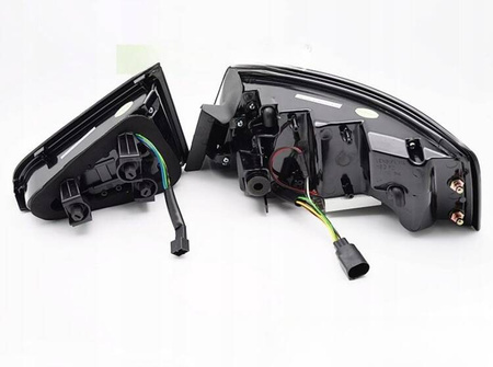 Lămpi LED BAR negre pentru AUDI A5 11-16 LIFT