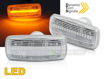 Indicatoare laterale cu LED. Jeep Chrysler Dodge Lancia.